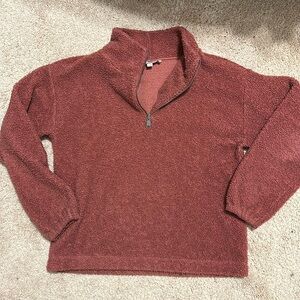 Loft • quarter zip sweatshirt
